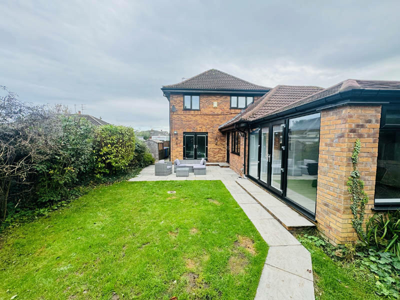 Rear of Property