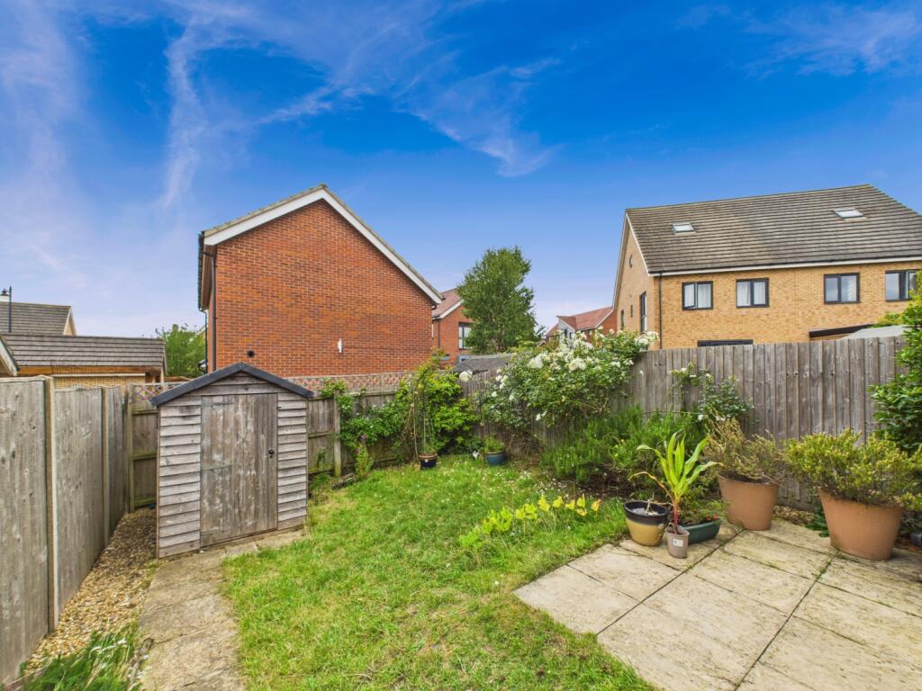Rear garden