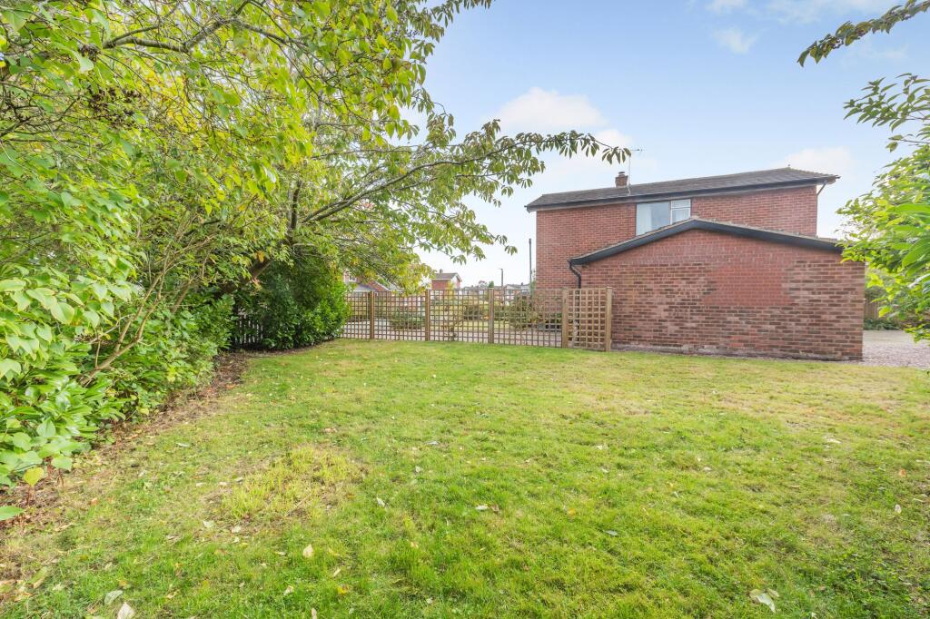 Rear garden