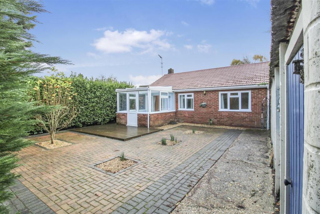 Rear of Property