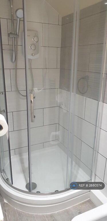 Shower In Bathroom In Flat