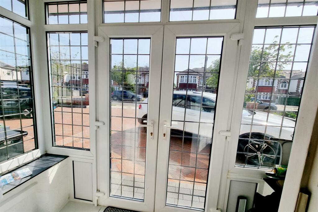 ENTRANCE PORCH: