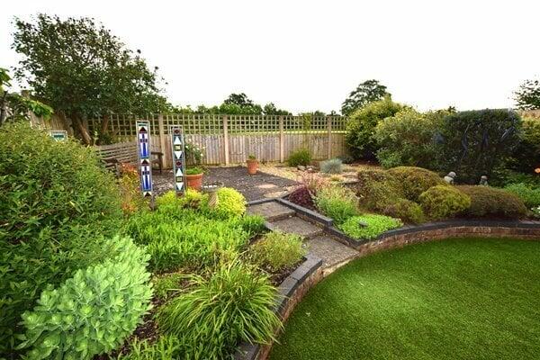 rear garden