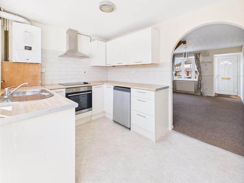 Kitchen through to Living Room