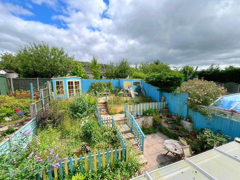 Garden from upsta...