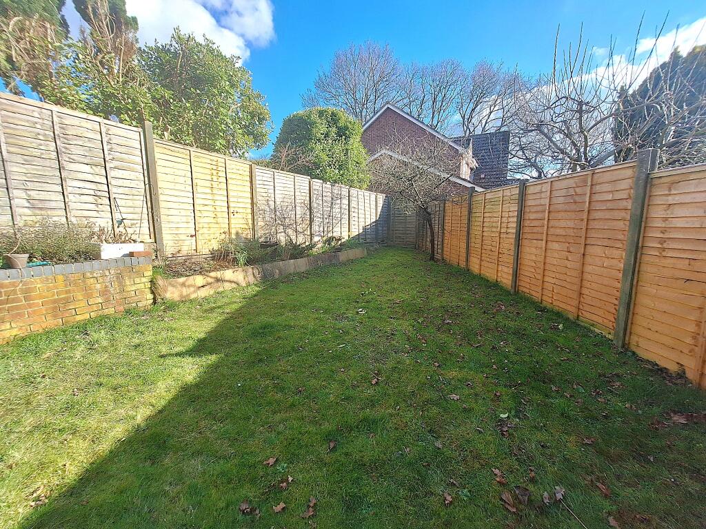 Rear garden