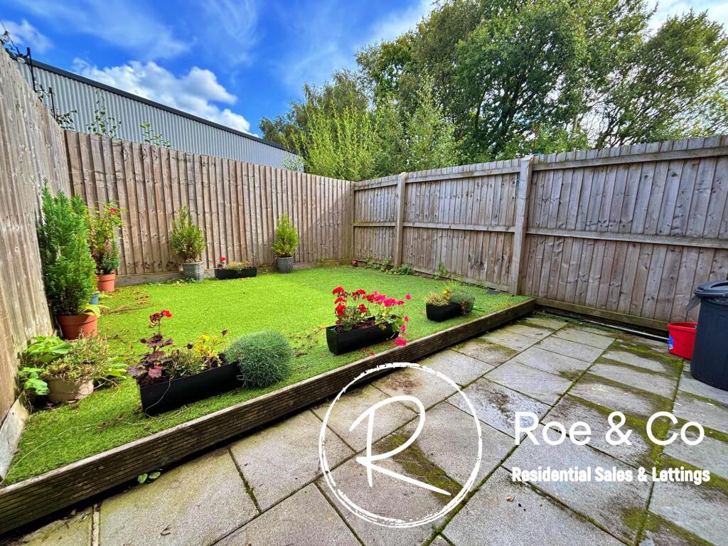 Rear garden