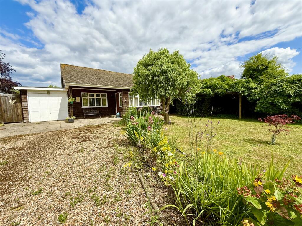 front aspect and garden