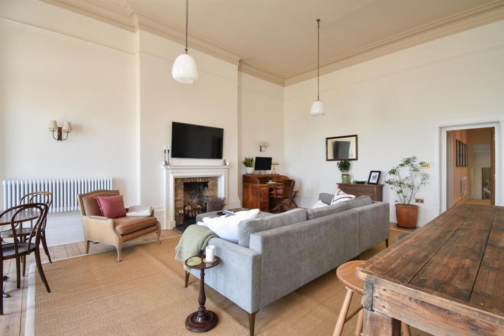 Open plan living space