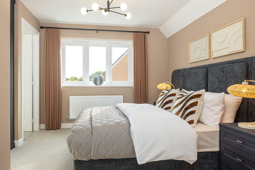 Bedroom 2 in the Warwick Lifestyle