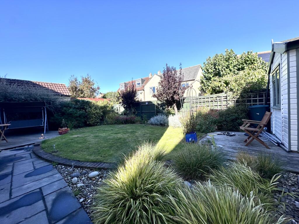 Rear garden