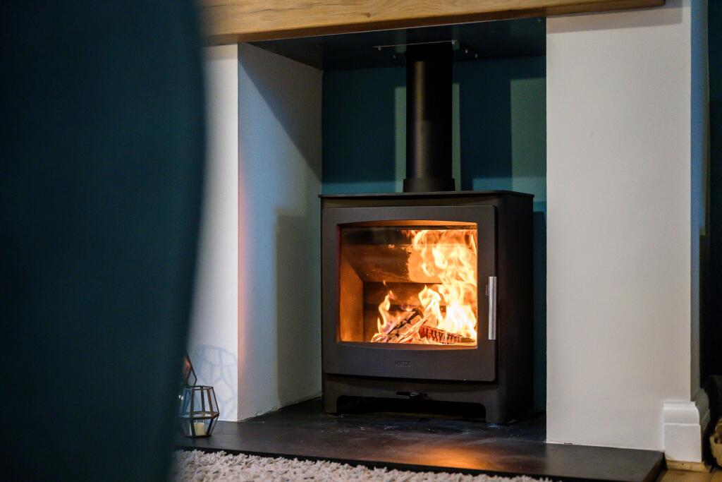 Lounge log burner