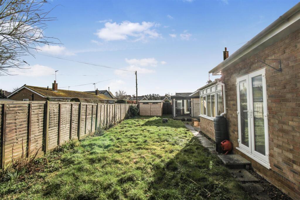 Rear garden.