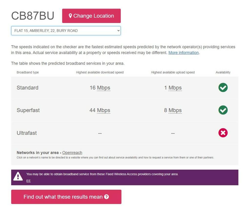 Internet Speed