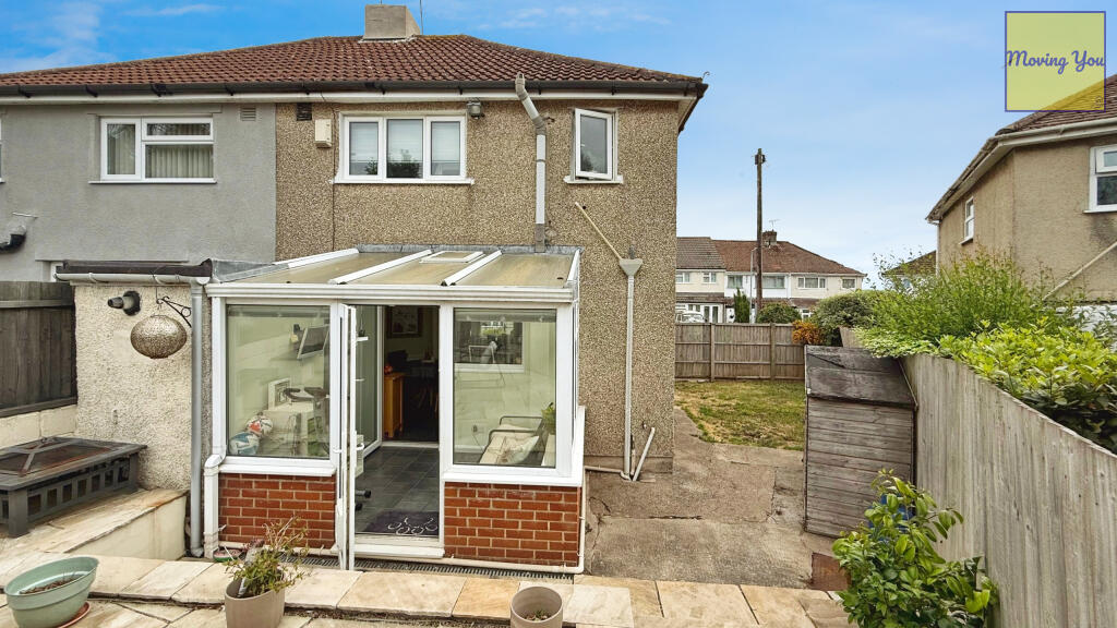 Rear of the property