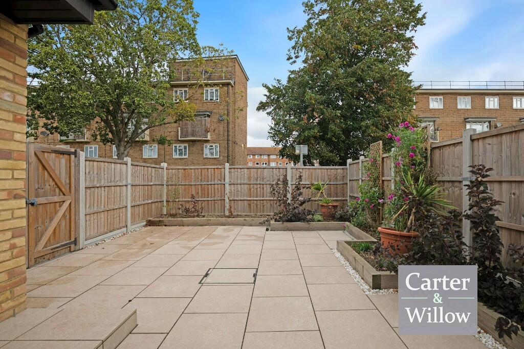 Private rear garden 