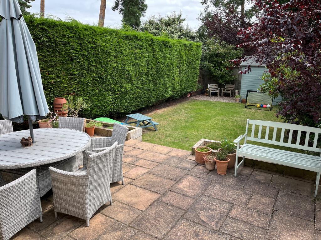 Rear garden