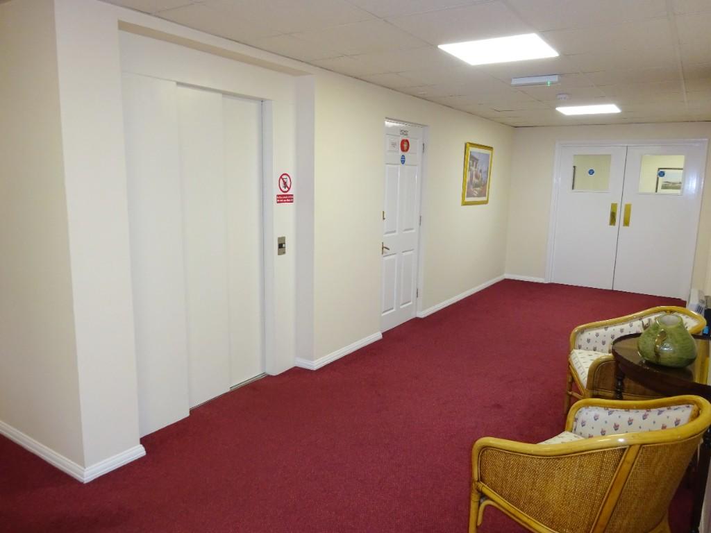 Wide Hallways &amp; Lift