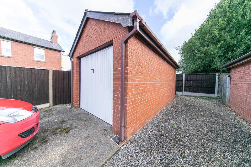 Garage and off road parking