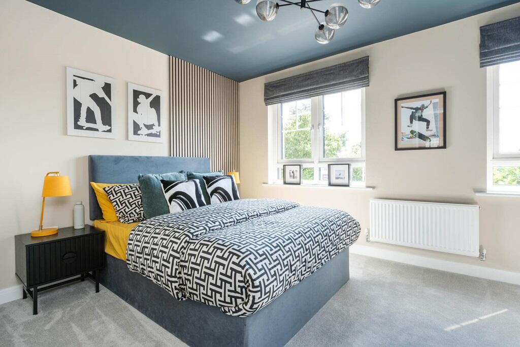 A second double bedroom means you don't need to compromise on space