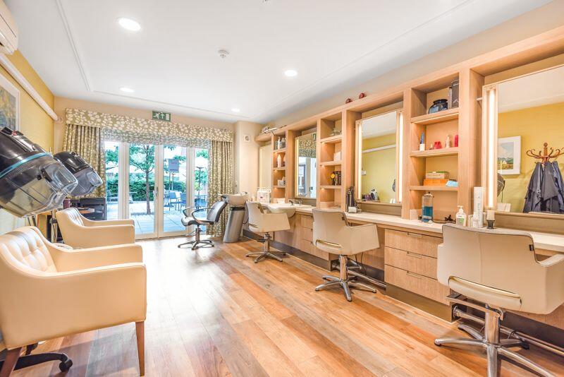 Hair and beauty salon
