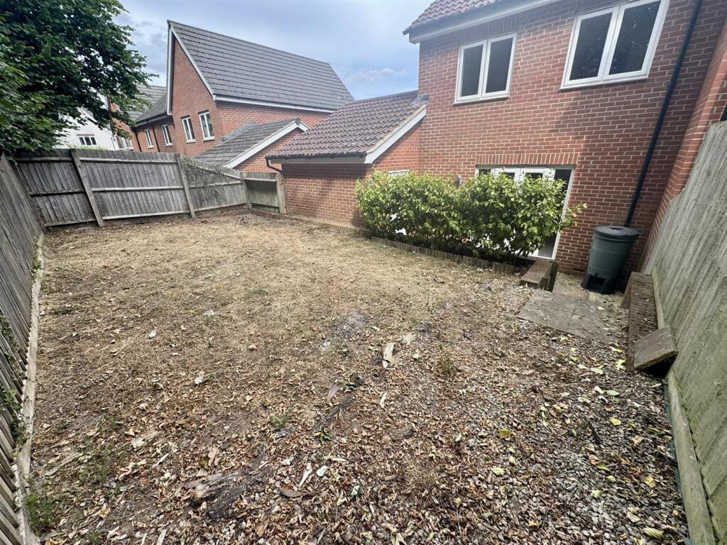 Rear garden