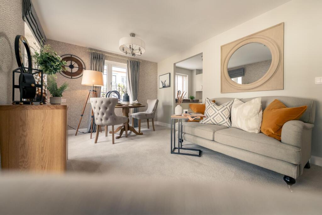 Show home living room