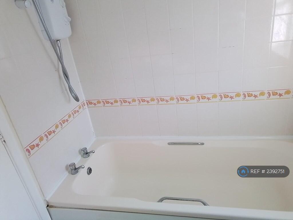 Family Bathroom With Shower Over Bath