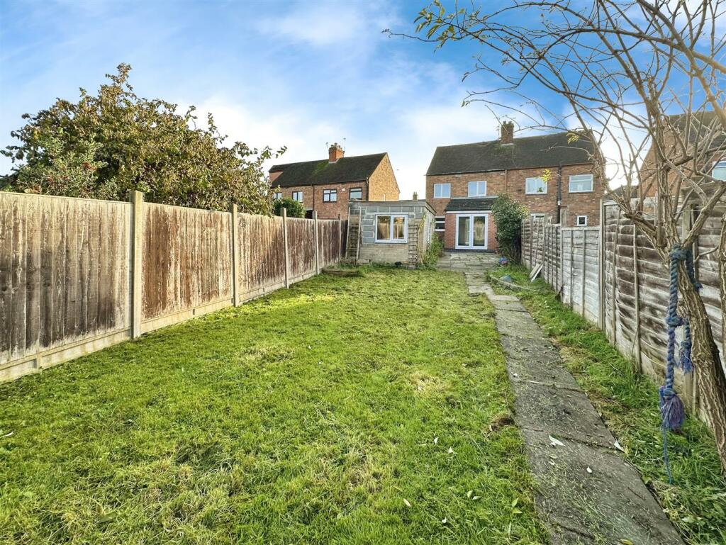 Rear garden