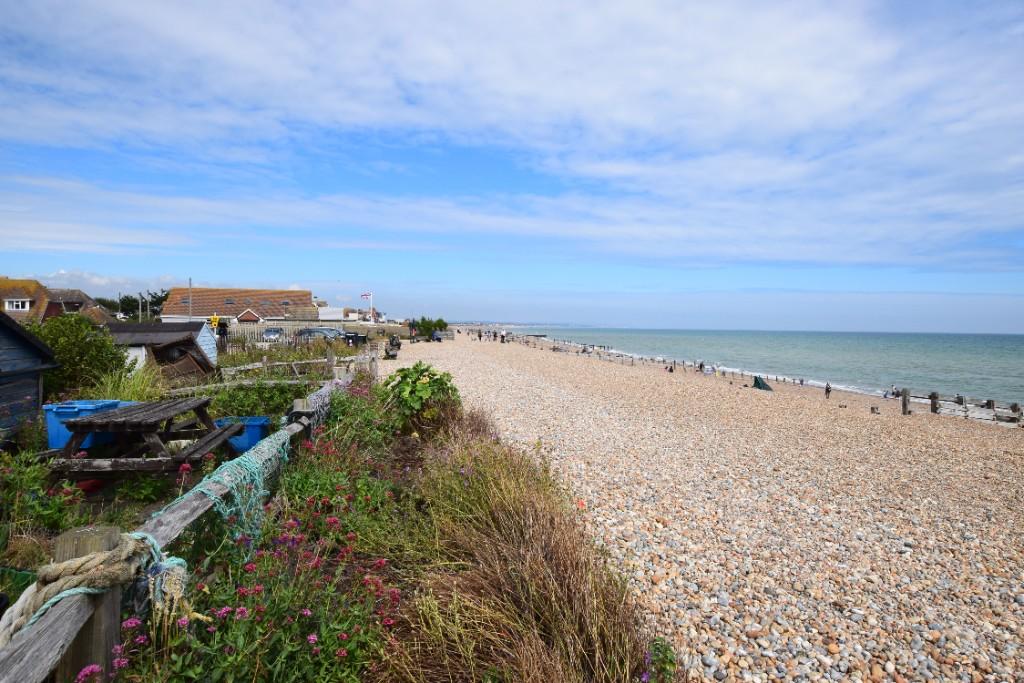 Beach from garden 