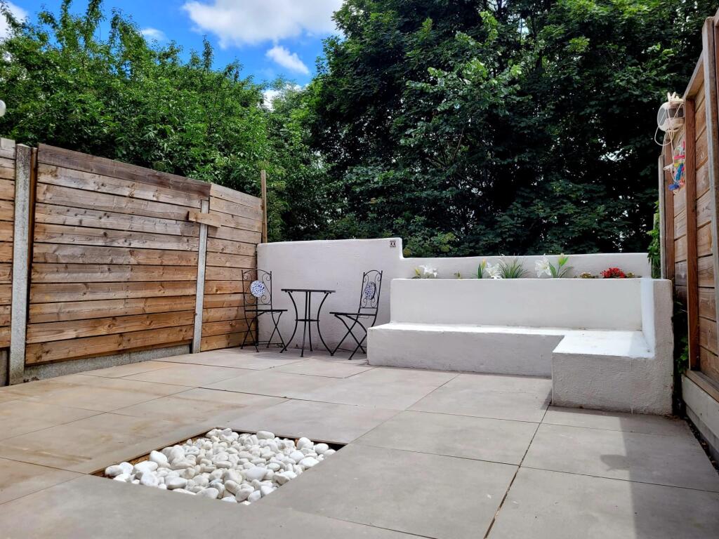 Rear garden
