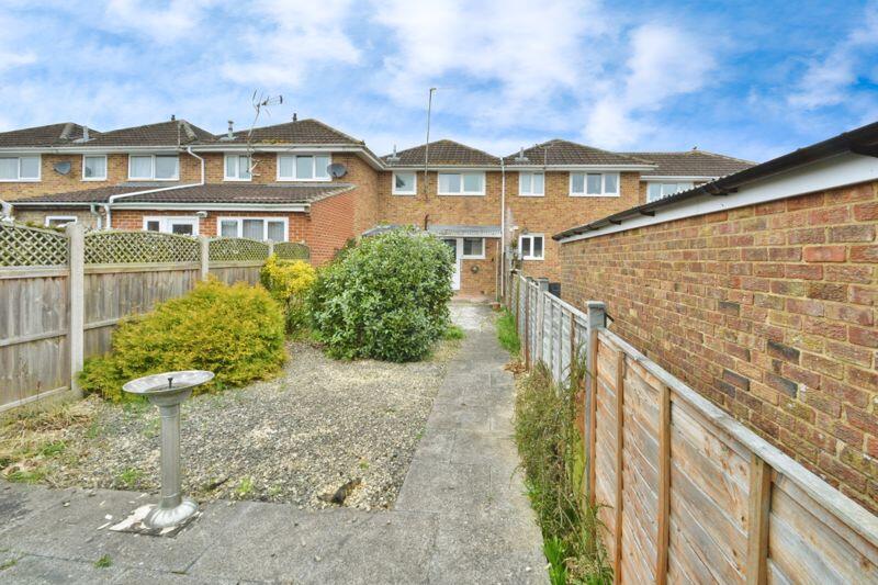 Rear view of property