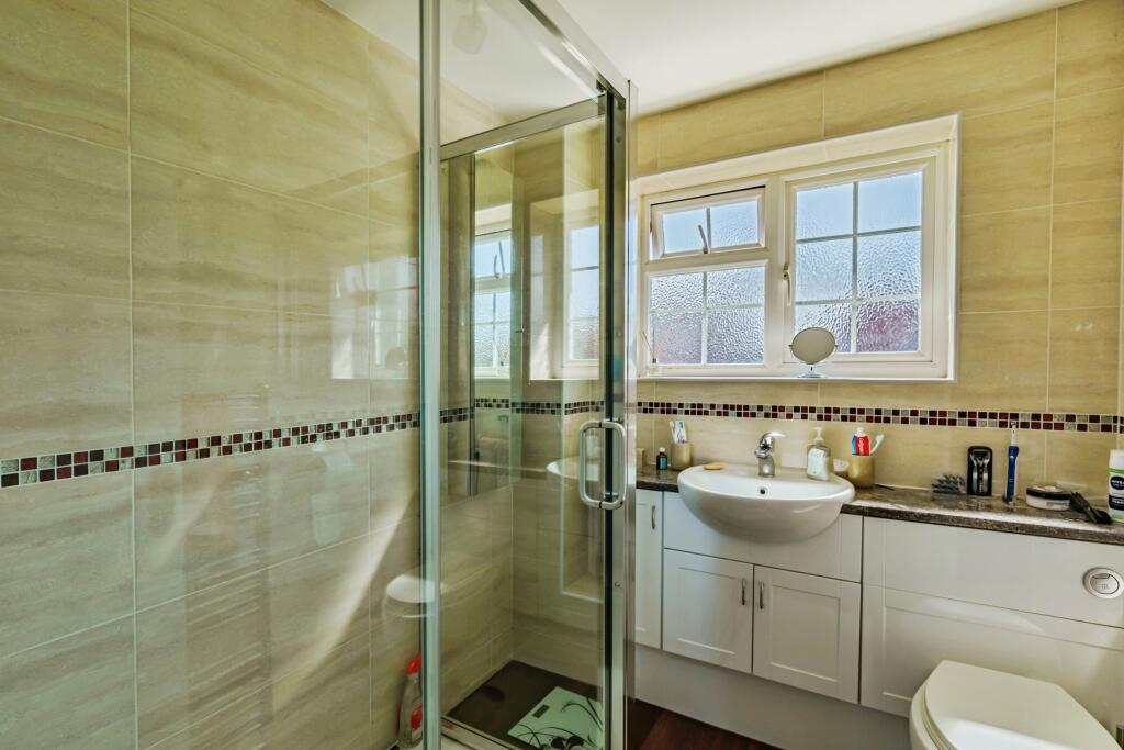 Upstairs shower room