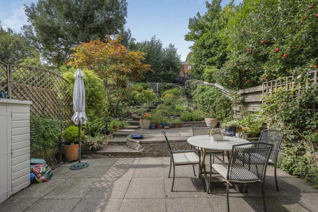 Rear patio