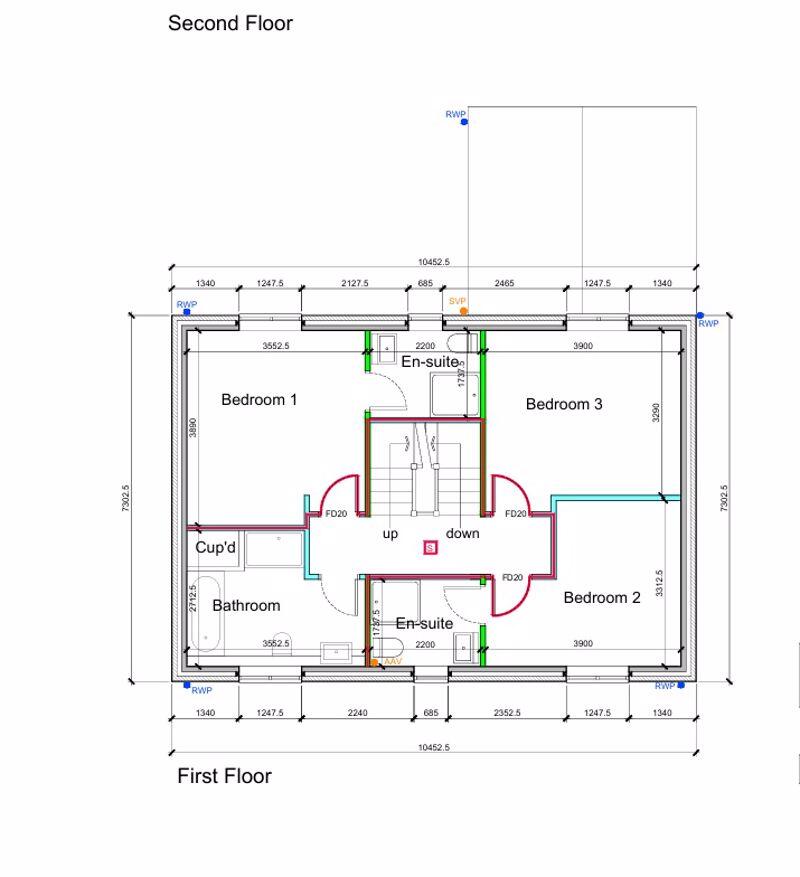 First floor plan