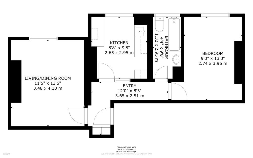 Flat 9, Block A Peabody Estate, Rosendale Road, Herne Hill, London, SE24 9EQ