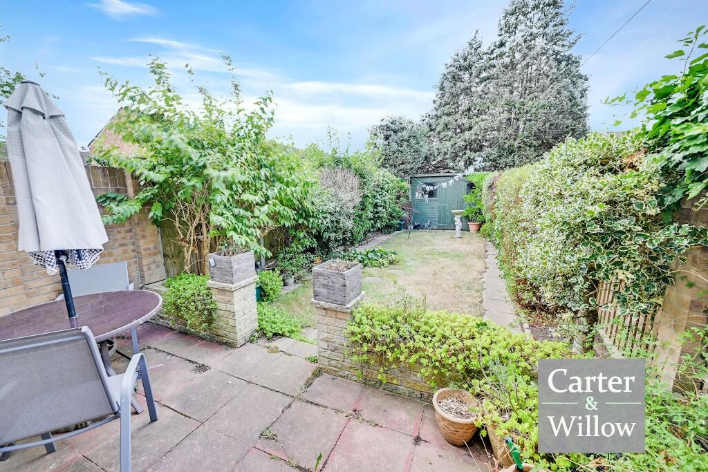 Private rear garden 