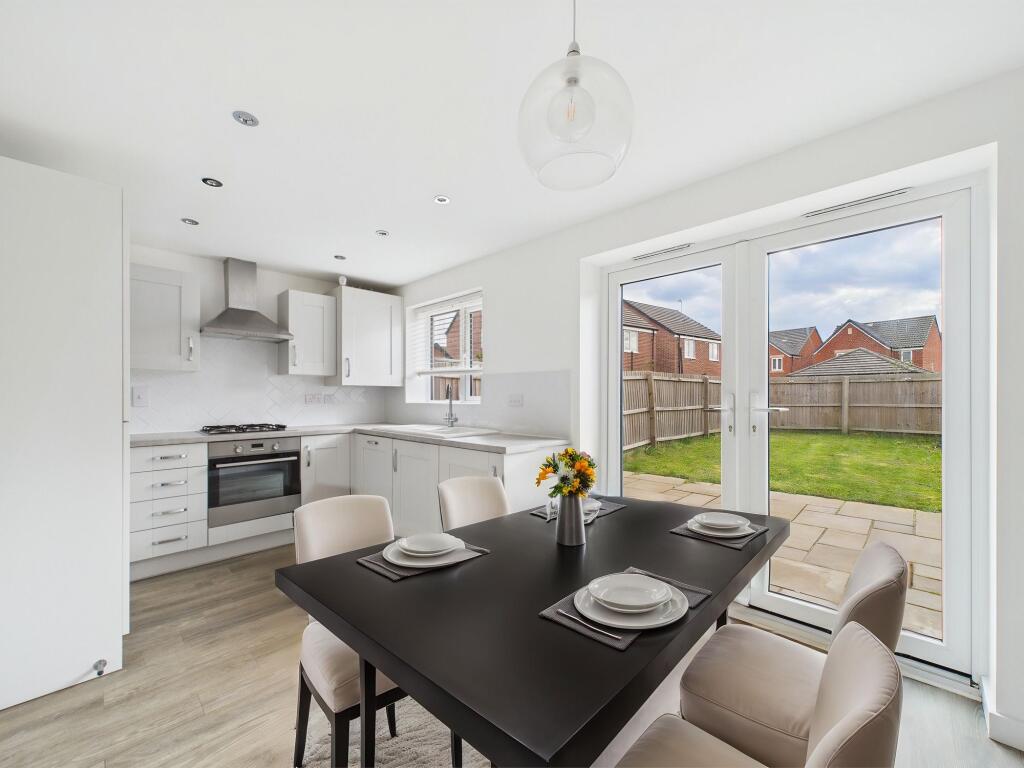 Dining Kitchen (Virtually Furnished)