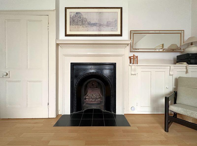 Bedroom One Fireplace