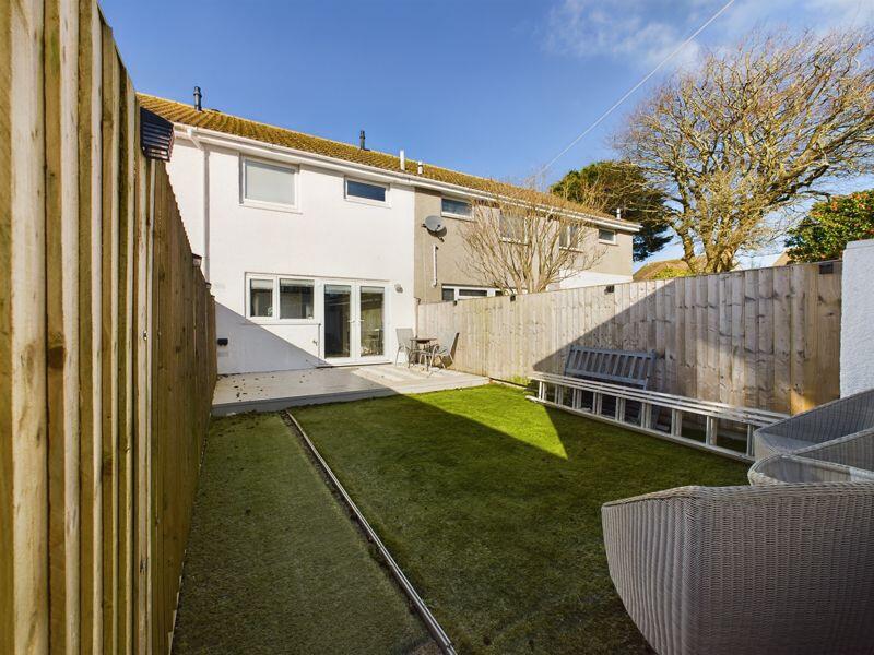 rear elevation and garden