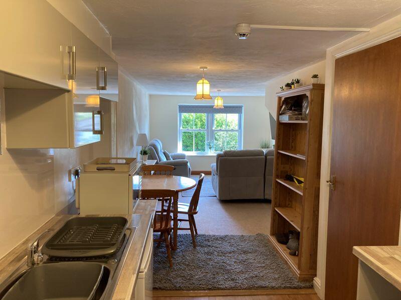 From the kitchen into lounge
