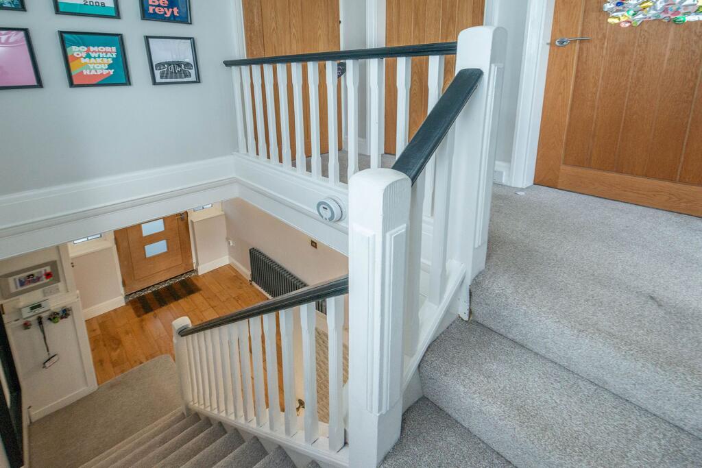 PORCH HALLWAY AND LANDING