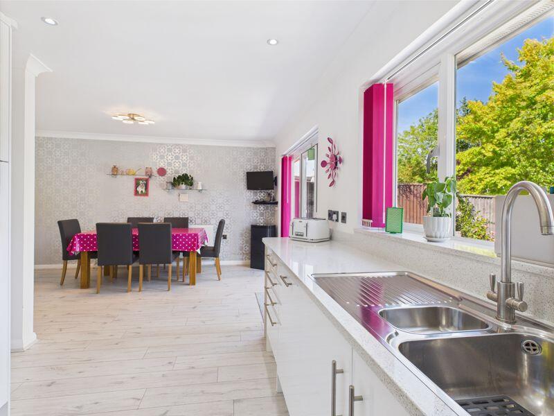 From kitchen to dining area