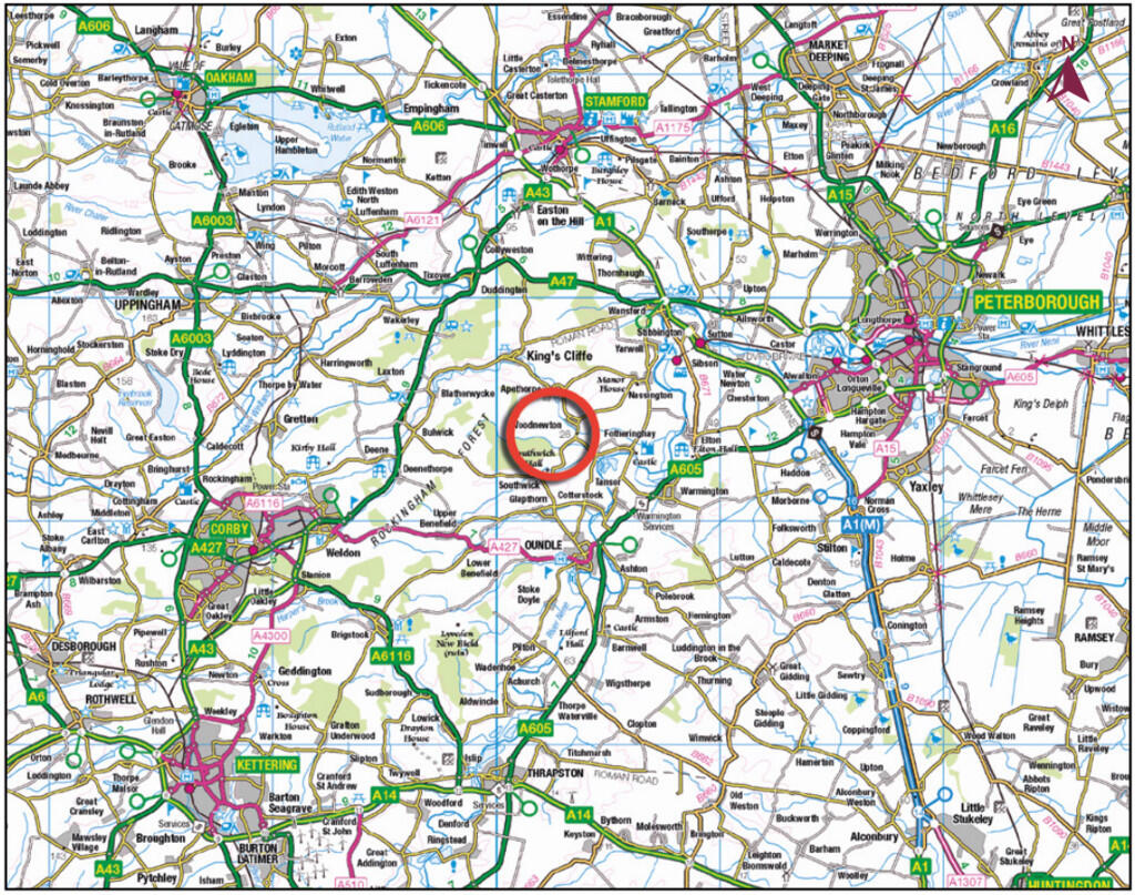 Woodnewton locati...