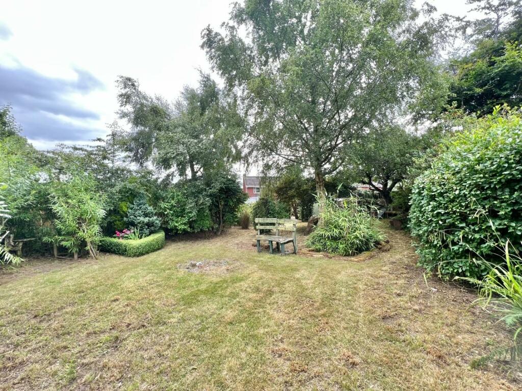 Rear garden