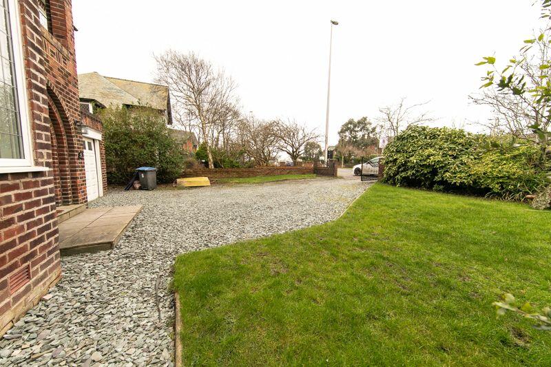 Driveway &amp; front garden
