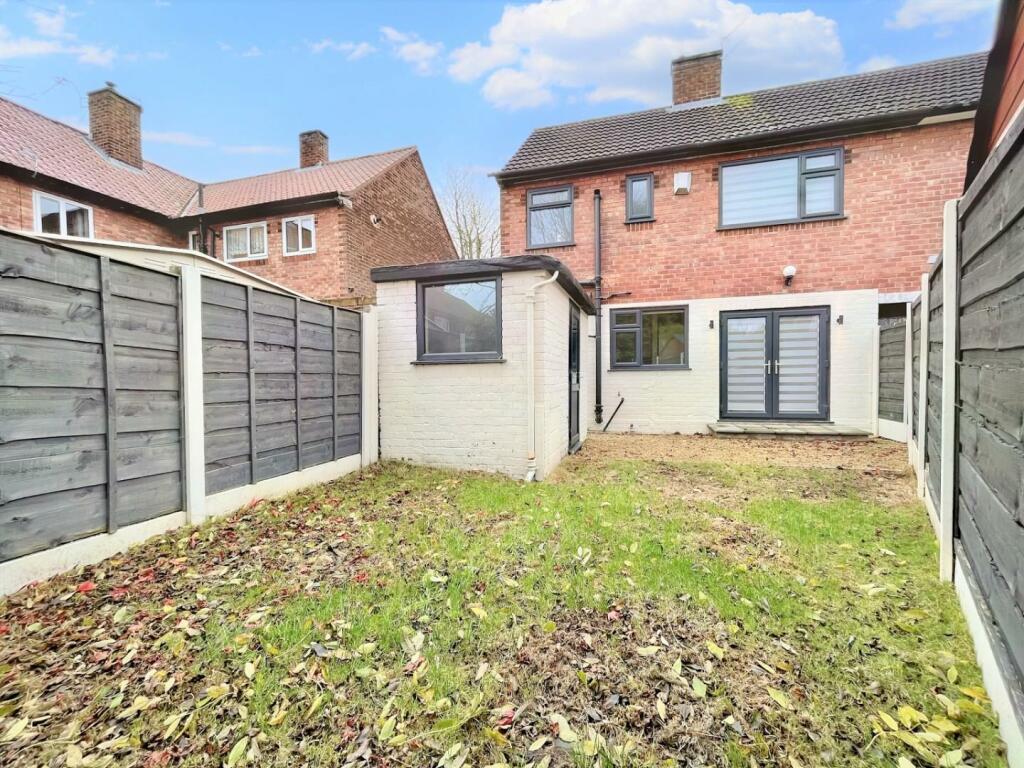 Rear of Property