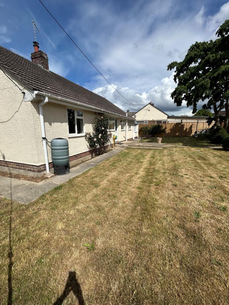 Rear with back of house