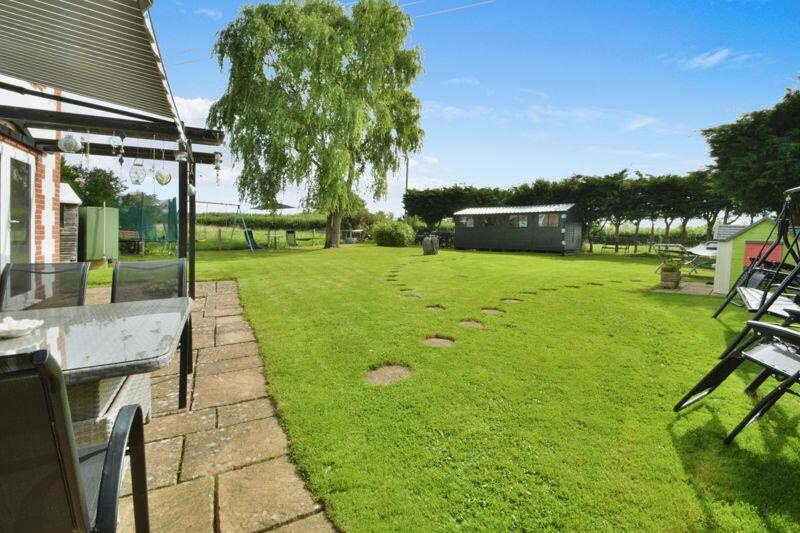 Rear garden