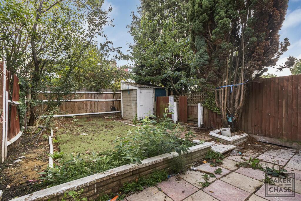 Rear garden